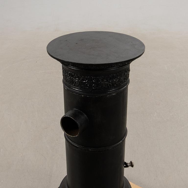 Stove around 1900 cast iron Central Europe.