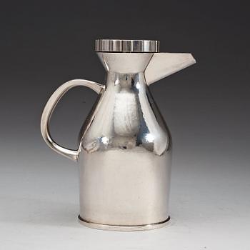 A Sigurd Persson thermos, Stockholm 1970, silversmith Johann Wist.