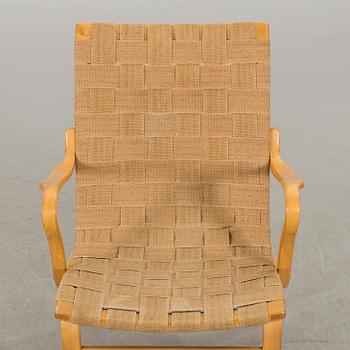 A BRUNO MATHSSON "EVA" ARMCHAIR, Firma Karl Mathsson.