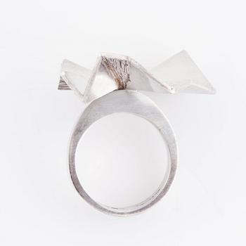 Rey Urban, a sterling silver ring, Stockholm.