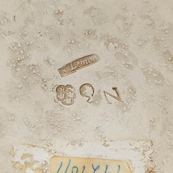 Erik Lemon, kaffekanna, silver, Uppsala 1782. Gustaviansk.