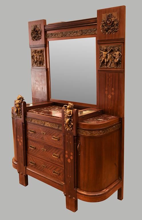 BYRÅ MED UPPSATS, Sydeuropa, 1900-talets första hälft.