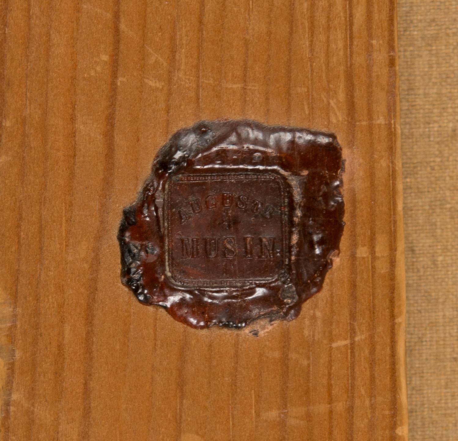 Auguste Musin, "Un matin d'Avriel - Légère Brise sur le Zuidersee (Hollande)".