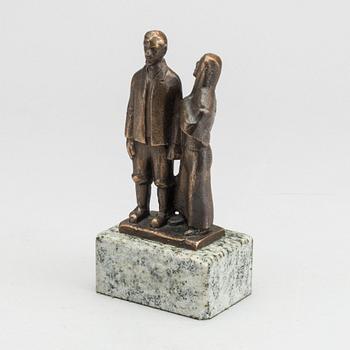 AXEL OLSSON, sculpture, bronze. Signed.