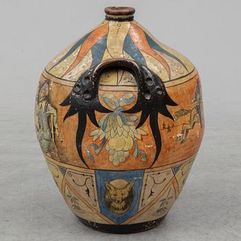 A ceramic jar, second half of the 19th century.