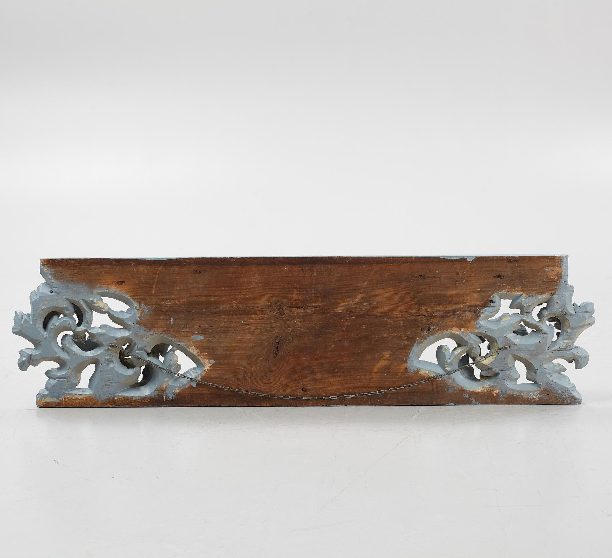 Dörröverstycke, 1700- och tidigt 1900-tal.