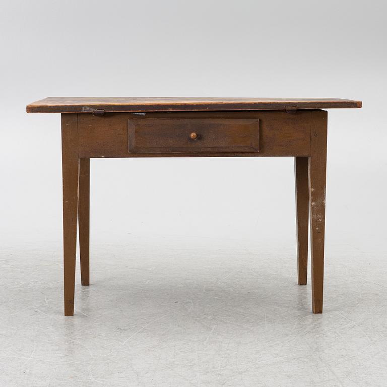 Table, folk art, 19th century.