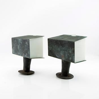 Hans Bergström, vägglampor ett par Ateljé Lyktan sent 1900-tal.