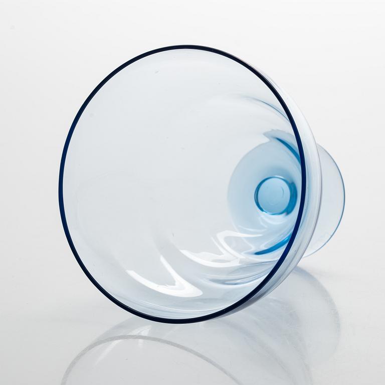 Gunilla Jung, a 1930's bowl signed GJ for Karhula Glassworks.