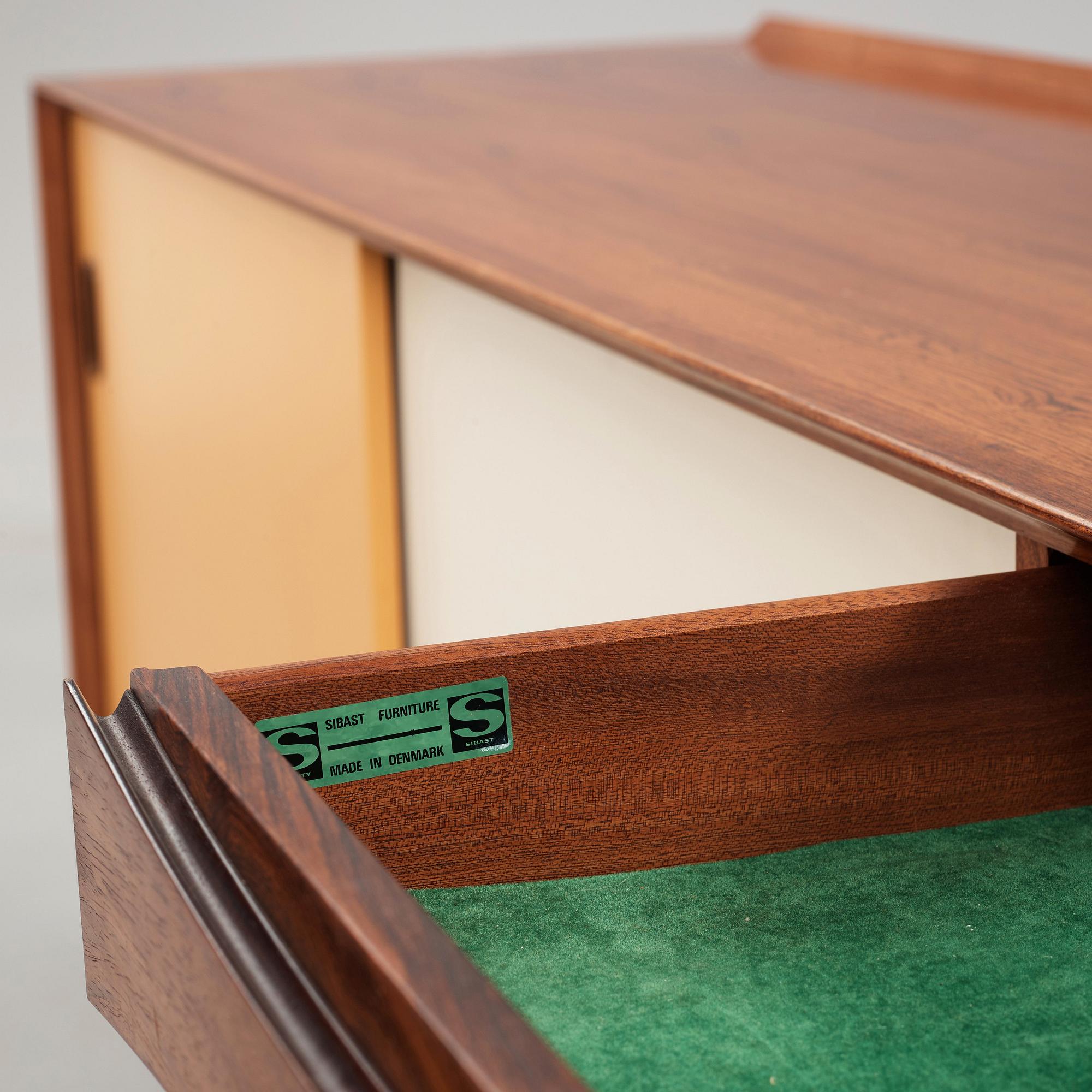 Arne Vodder, a rosewood sideboard, model 29, Sibast Møbler Arne Vodder, a rosewood sideboard, model 29, Sibast Møbler