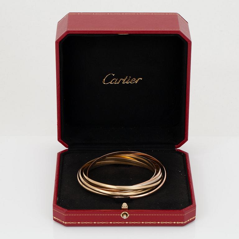 ARMRING, Cartier "Trinty" med 7st ringar.