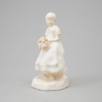 RUTH MILLES, signed, plaster.