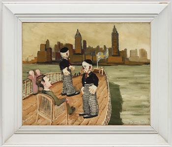 Gunnar Löberg, "Clownernas avfärd från New York".