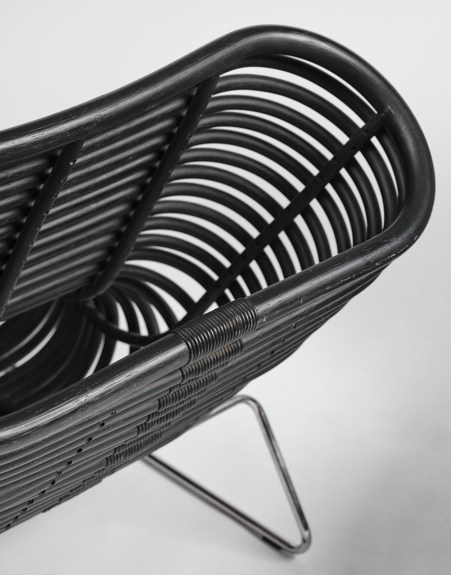 Enzo Berti, a pair of "Kora" lounge chairs, Ferlea, Italy, post 2004.
