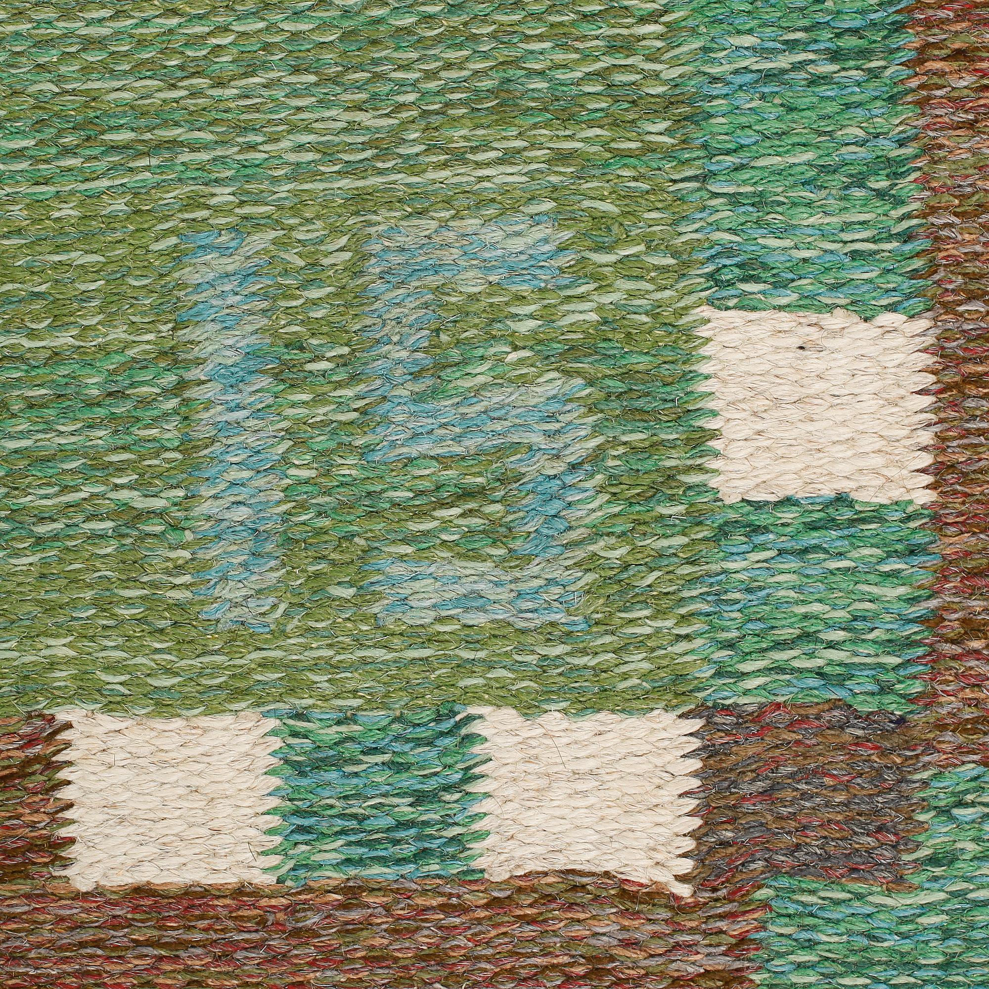 MATTA, rölakan, Ingegerd Silow, omkring 1900-talets mitt, 200x135 cm.