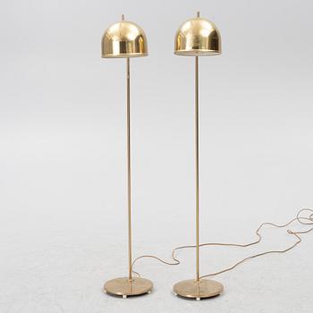 Eje Ahlgren, golvlampor, ett par, modell G-075, Bergboms, 1960-70-tal.