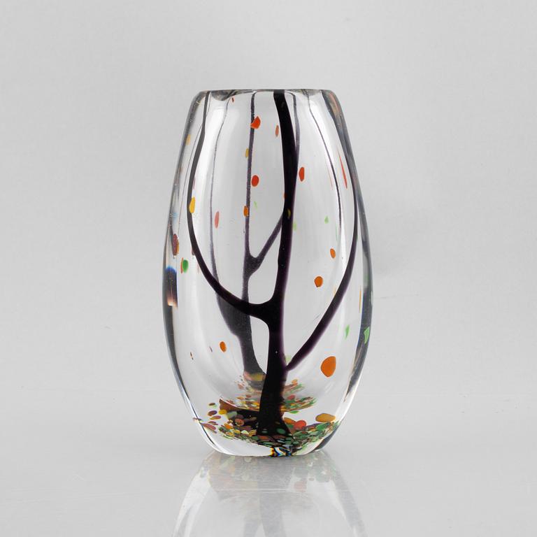 Vicke Lindstrand, a 'Höst (Autumn)' vase, Kosta, 1950's-60's.