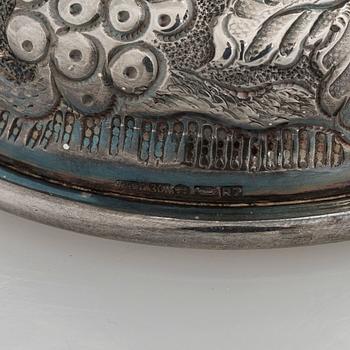 A footed silver beaker, Finnish control marks, Helsinki 1970.