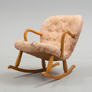 A rocking chair attributed to Philip Arctander.