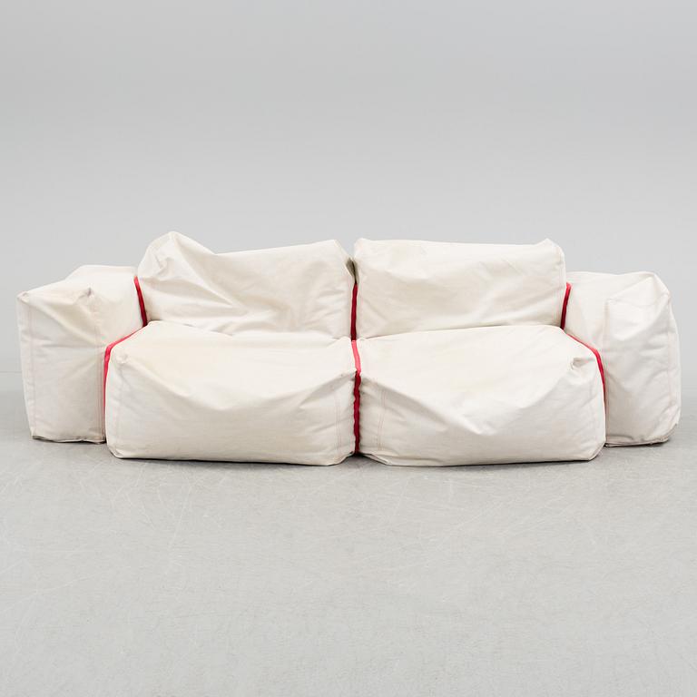 A sofa and ottoman 'Oblong' by Jasper Morrisson, Cappellini, Italy.