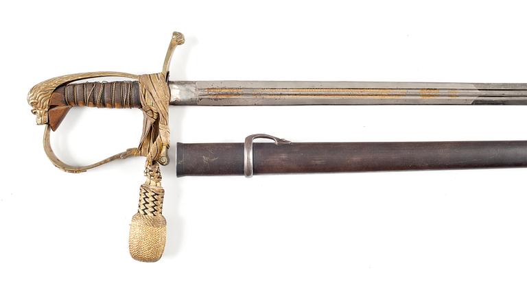SABEL, Sverige, m/1899, för officer vid infanteriet.