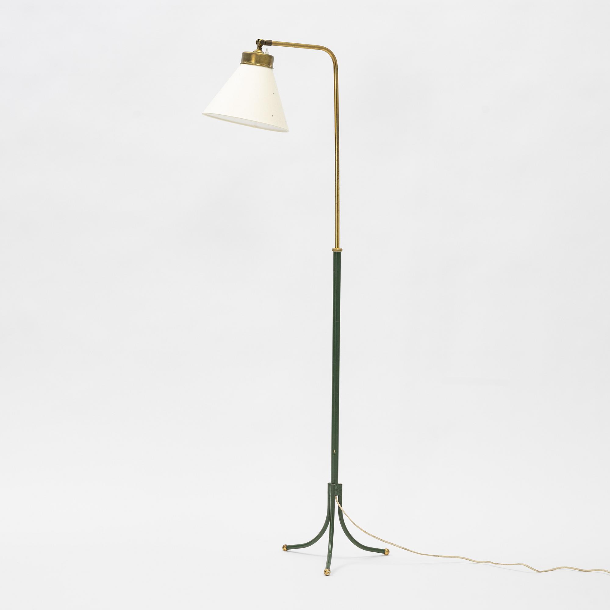 Josef Frank, golvlampa, modell "1842", Firma Svenskt Tenn, Stockholm, 1900-talets andra hälft.