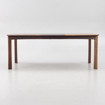 A dining table and six chairs, Uldum Møbelfabrik, Denmark, 1960's/70's.