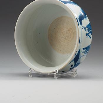 A blue and white censer, Qing dynasty, Kangxi (1662-1722).