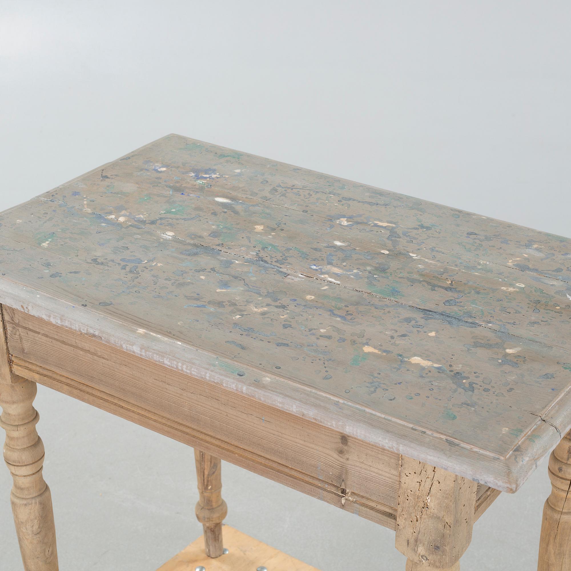 A country-side table, around the turn of the century 1900.