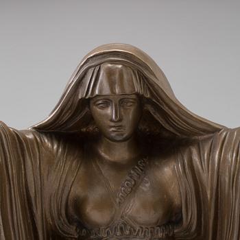 JOHAN TOBIAS SERGEL, efter, skulptur, brons, 1900-tal.