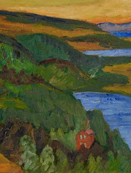Helmer Osslund, Norrland Landscape.