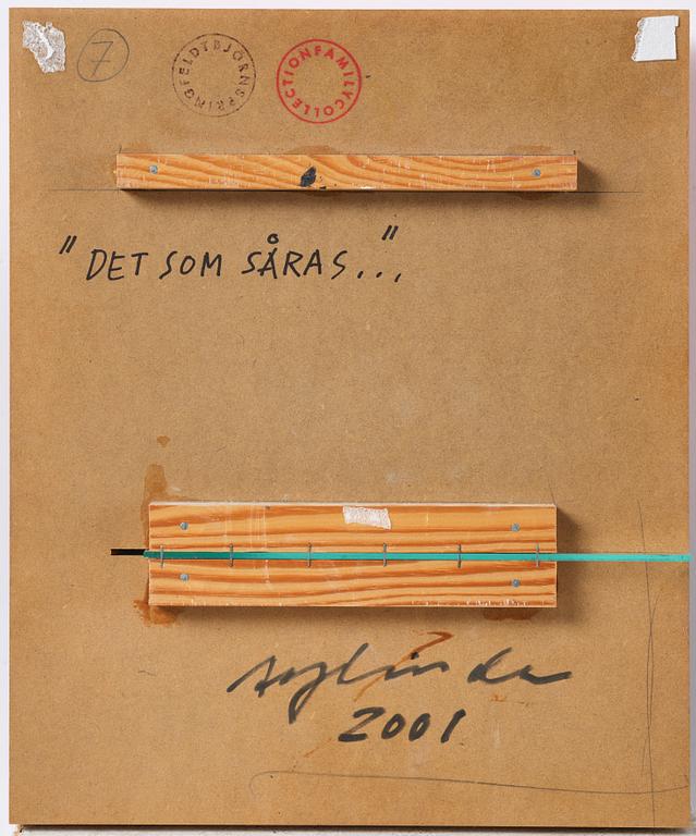 Alf Linder, "Det som såras...".