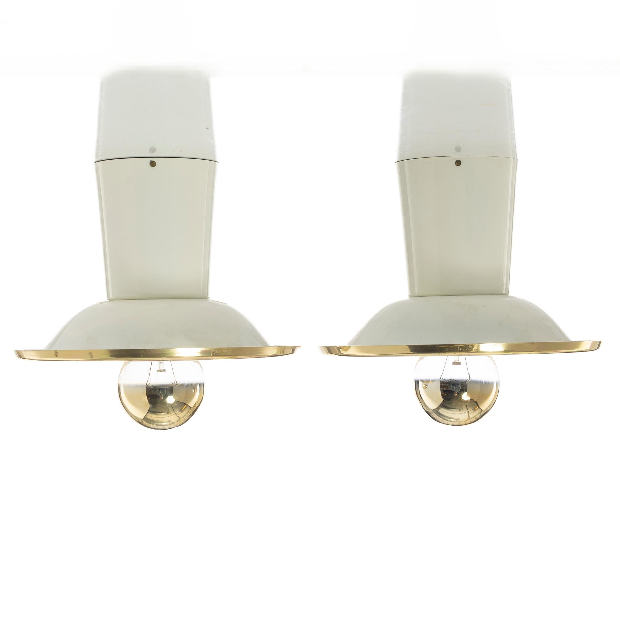 Josef Frank, two ceiling lamps, model 2162, Svenskt Tenn.