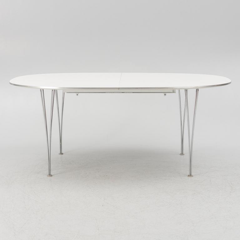 Bruno Mathsson & Piet Hein, matbord, "Superellips", Fritz Hansen, år 2000.