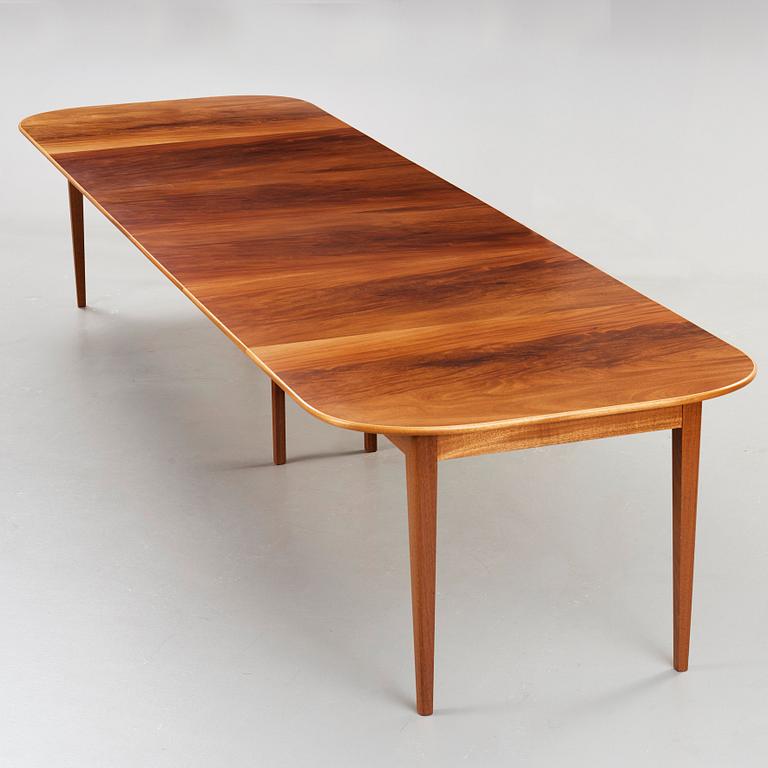 Josef Frank, a mahogany dining table, Svenskt Tenn, post 1985.