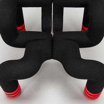Terje Ekstrøm, a 1980s 'Ekstrem' lounge chair, for Stokke Fabrikker, Norway.