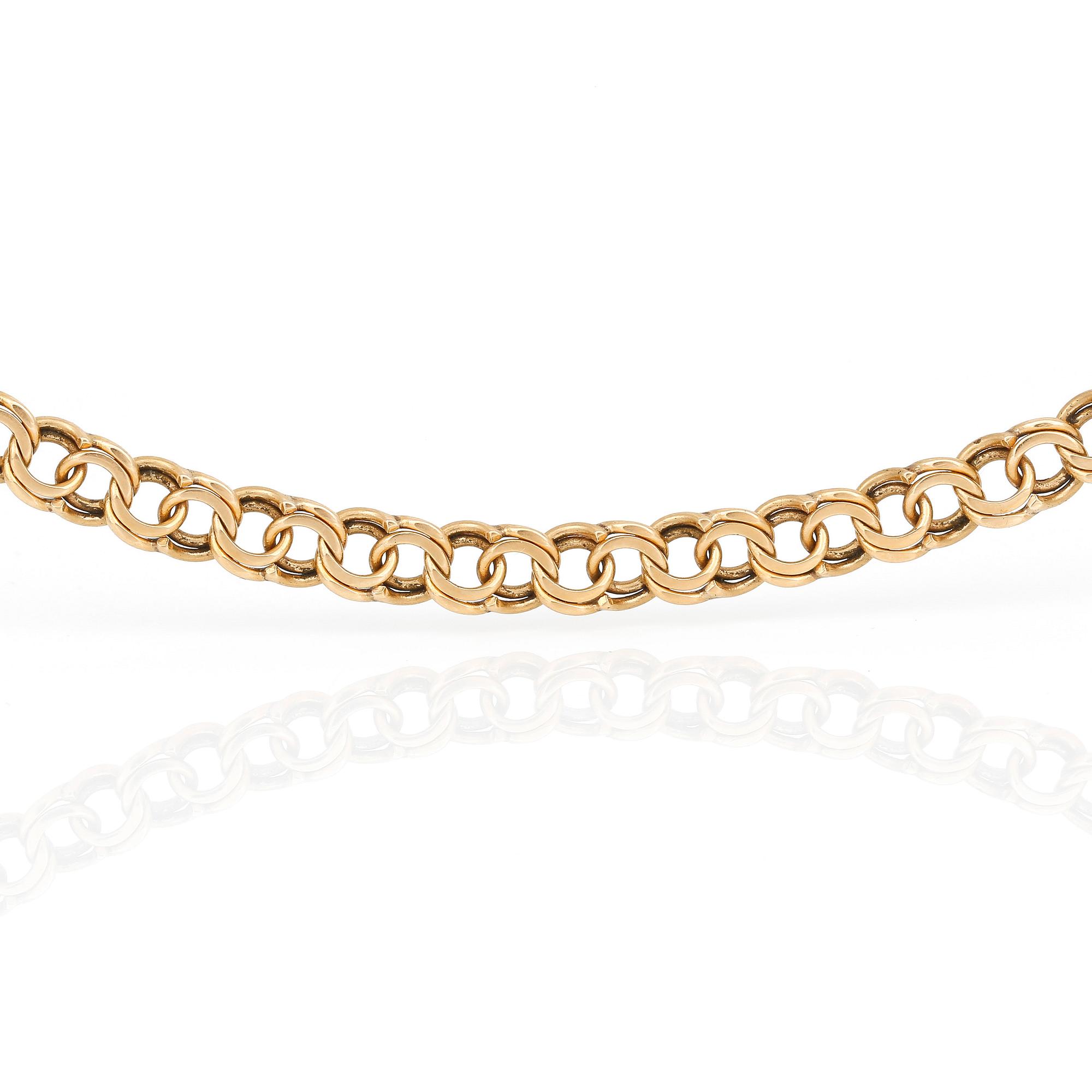 ARMBAND, 18K guld, otydlig namnstämpel, 1963. Vikt ca 14g.
