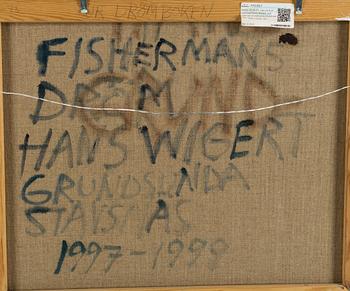 HANS WIGERT, oil on canvas, signed Hans Wigert and dated Grundsunda Stavsnäs 1997-1998 on the reverse.