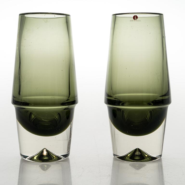 ERKKI VESANTO, VASER, 4 st, glas. Signerade.