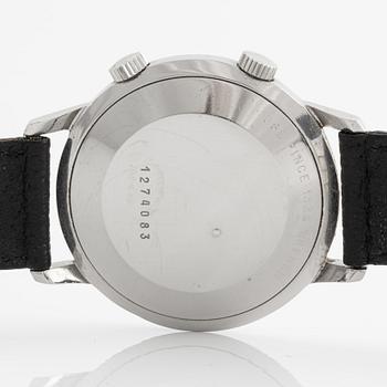 Jaeger-LeCoultre, Memovox, armbandsur, 37 mm.
