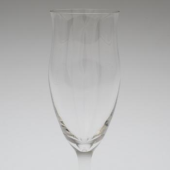 CHAMPAGNEGLAS, 12 st, "Operakällaren", Reijmyre Glasbruk.