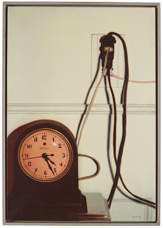 Howard Kanovitz, "Electric Clock".