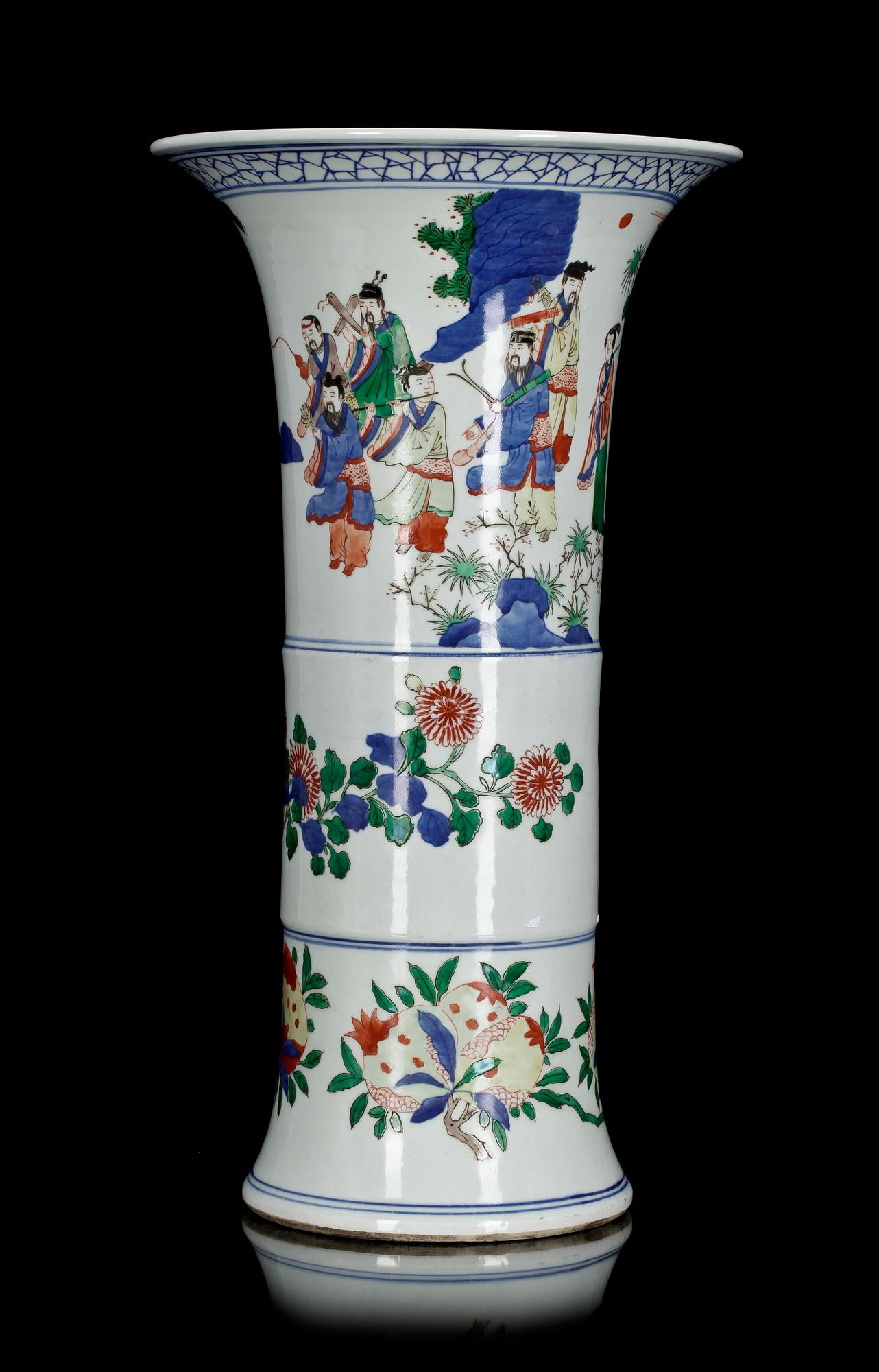 VAS, porslin, Kina, 1800/1900-tal.