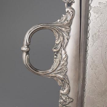 BRICKA, nysilver, rokoko-stil, 1900-tal.