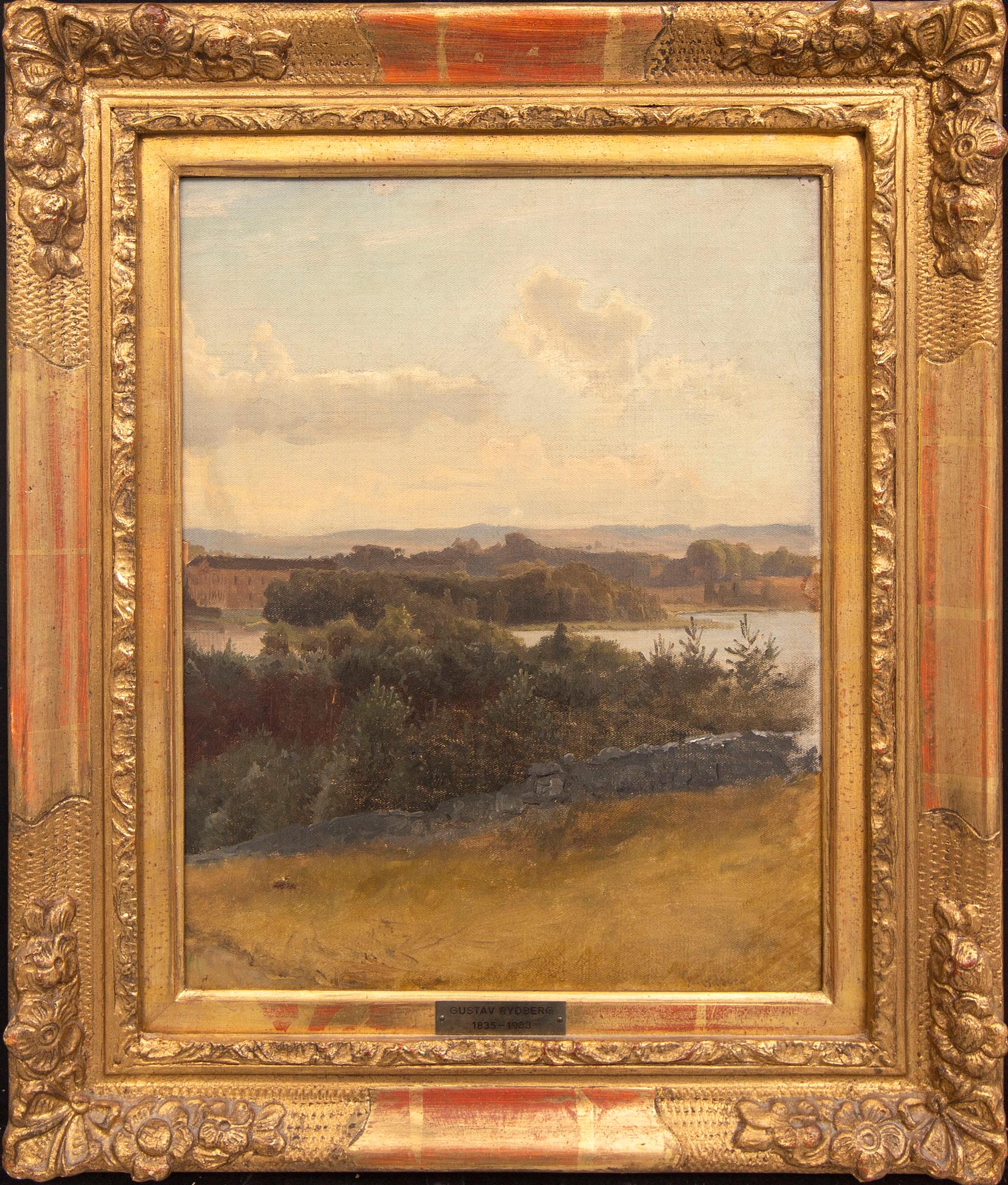 Gustaf Rydberg,  oil on canvas signed.