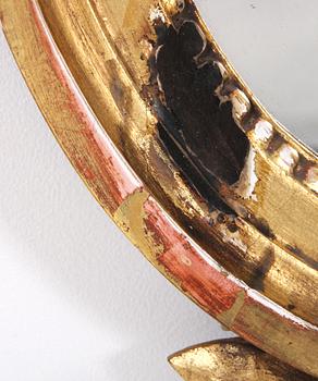 SPEGELLAMPETTER, ett par, gustaviansk stil, 1900-tal.