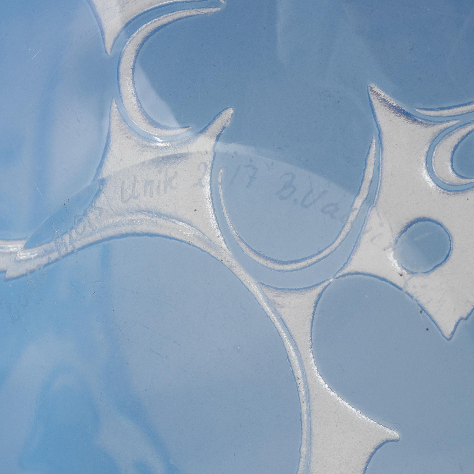 Bertil Vallien, a bowl, Boda Åfors.