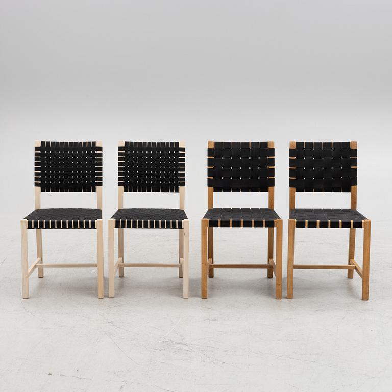 Kerstin Olby, two pairs of "Lin" chairs, Trätina and Olby Design, Sweden.