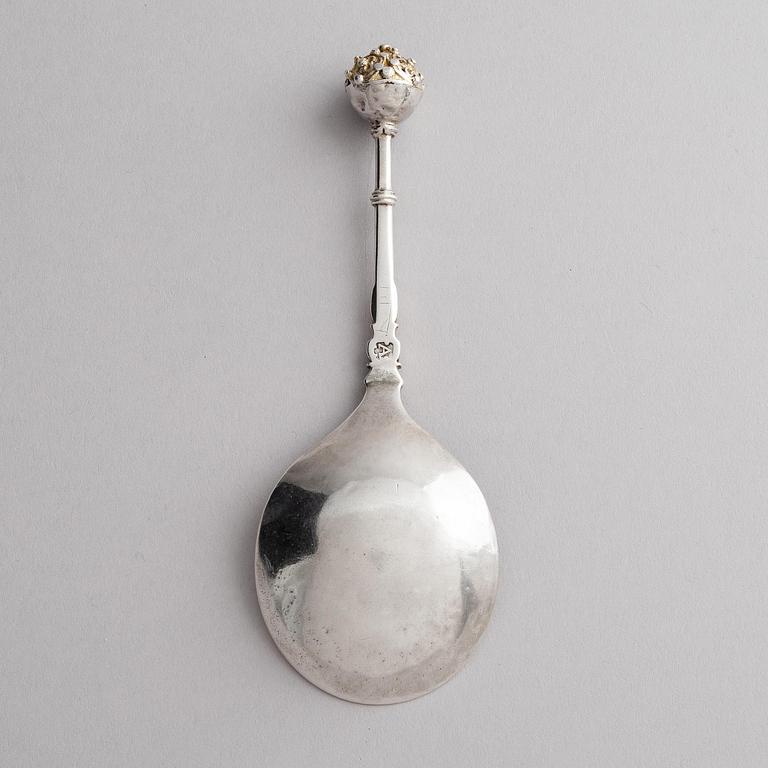 Anders Larsson, sked, silver, Norrköping (verksam 1636-1670). Barock.