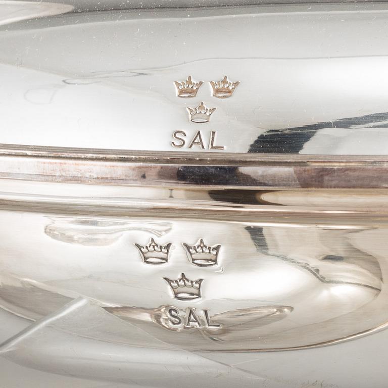SWEDISH AMERICAN LINE, 3 serving dishes. Gense.